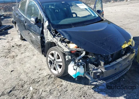 2018 Toyota Prius Four Touring from USA, damaged, VIN JTDKARFUXJ3553033